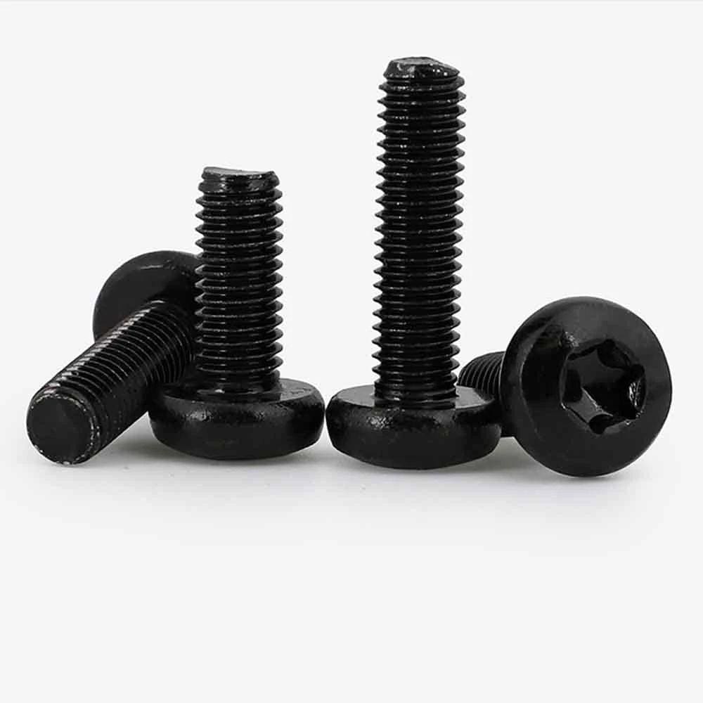 PARAFUSO TORX T15 C.PANELA M3,5 X 12,7 ZINCO PRETO - 200Pçs