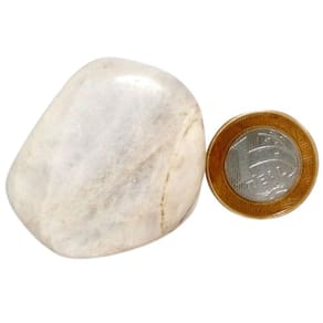 Ambligonita Roxa Rolado Natural Qualidade Comum 47mm 100g