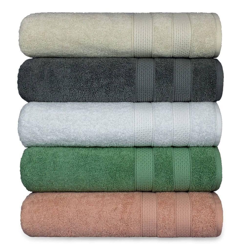 Kit 6 Toalha De Rosto Fio Penteado Extra Macia - Comfort