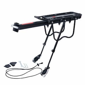 Bagageiro de Canote Blocagem Traseiro até 50Kg Bicicleta Mtb Rava