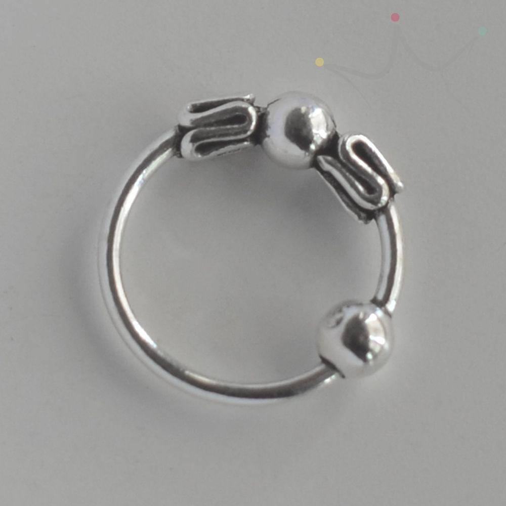 Piercing de Cartilagem Hippie 7,5mm - Prata