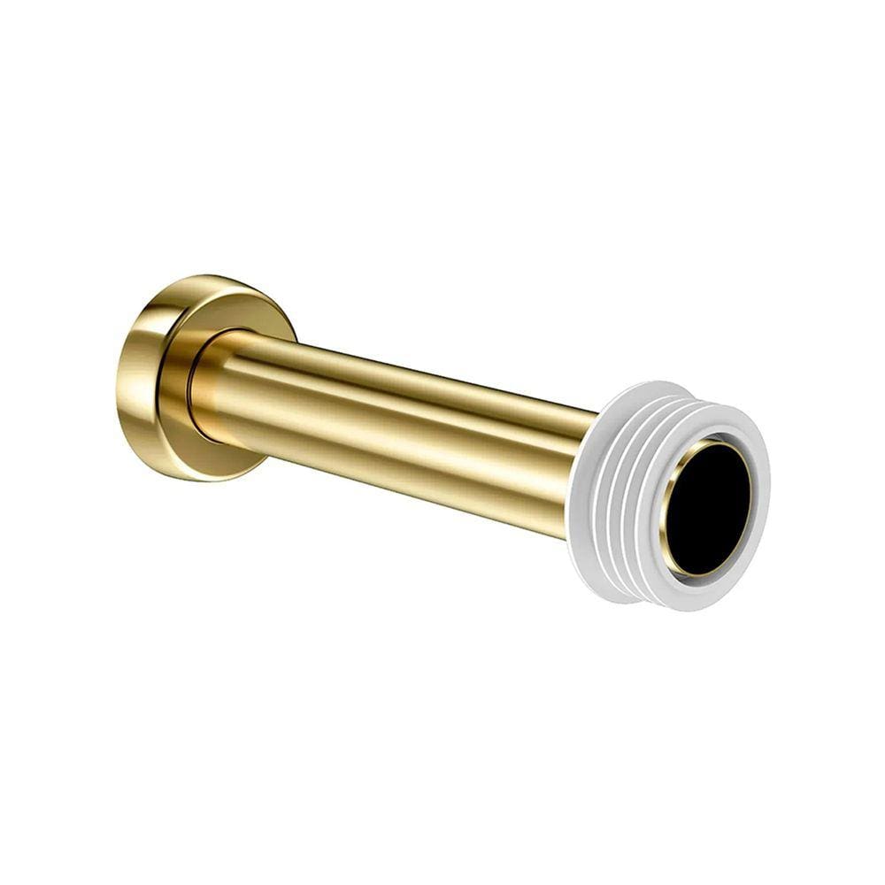 Tubo De Ligacao Bacia 30 Cm Ouro Polido Docol