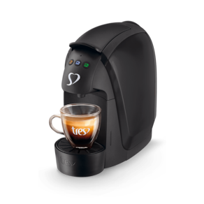 Cafeteira Espresso Luna Preta Automática - TRES 3 Corações