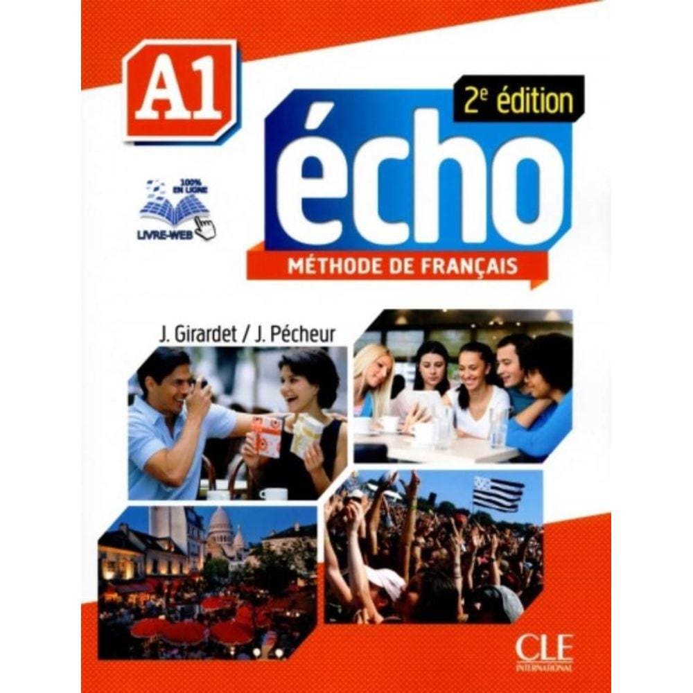 Echo A1 - Livre D Eleve + Dvd-Rom - 2A Ed