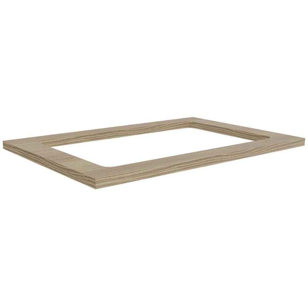 Módulo Cozinha Kappesberg Maxxi Tampo E608 80cm P/ Cooktop Nogueira