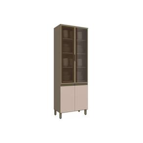 Módulo Cozinha Henn Connect Cristaleira C- 4 Portas (2 C- Vidro) Duna-cristal