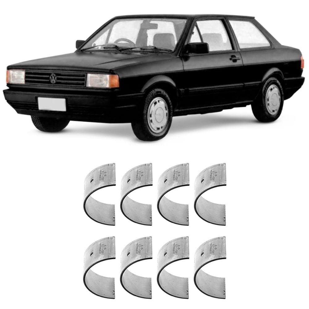Bronzina Casquilho Biela 0.75 Saveiro Voyage 1.6 8V 89 a 93 Metal Leve SBB223