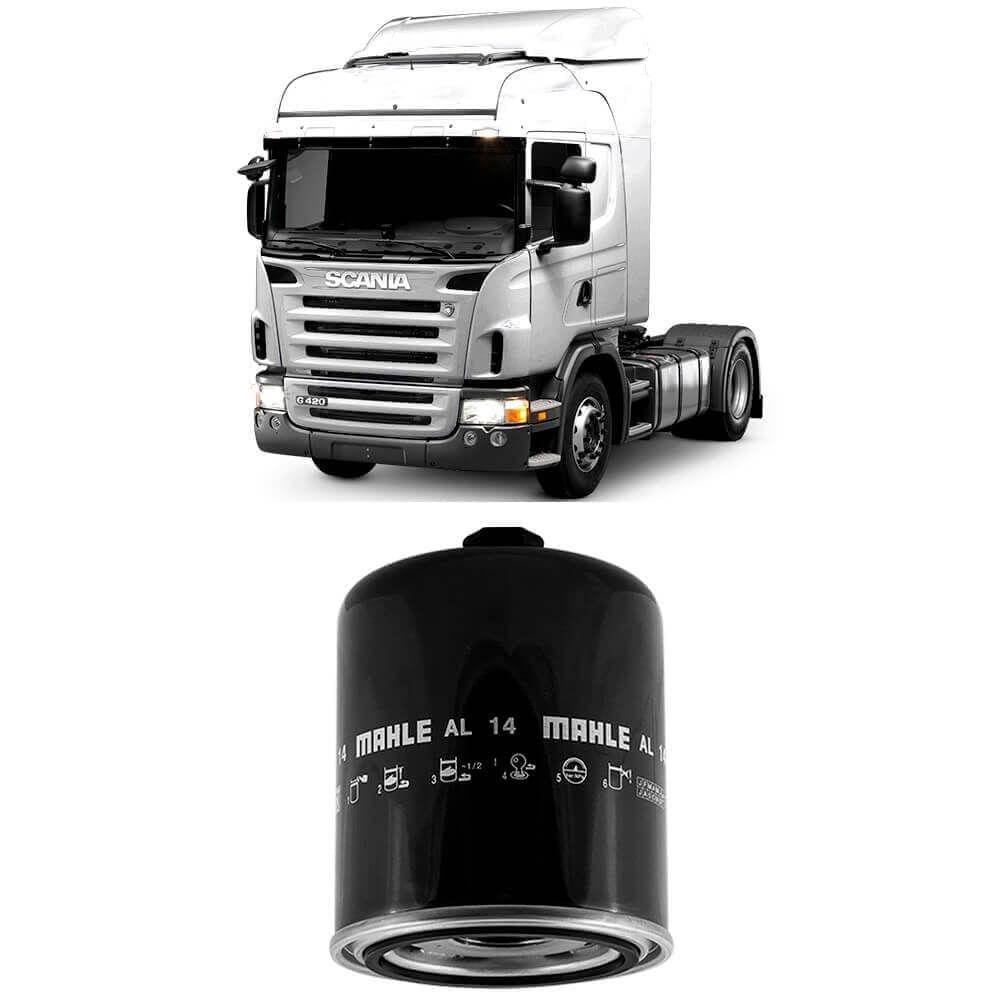 Filtro Desumidificador Ar Apu Scania G420 2008 A 2012 Metal