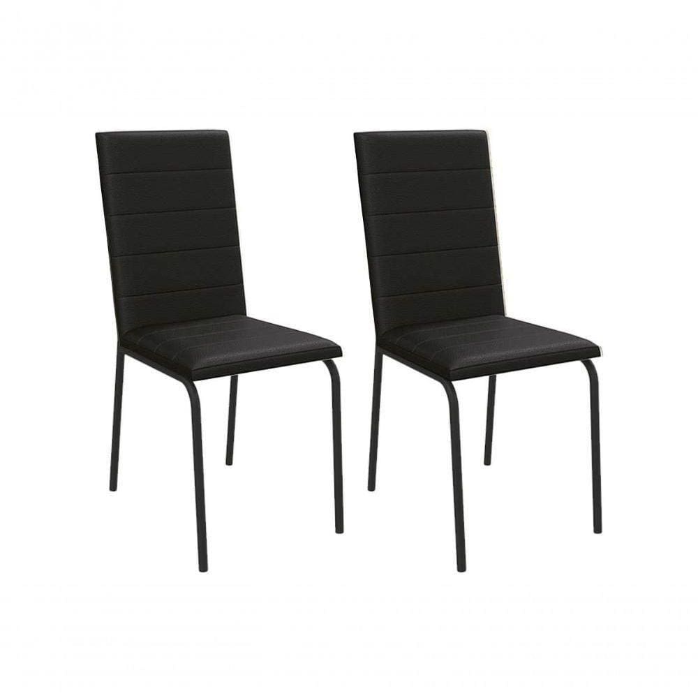 Cadeira Amsterdã 2c091 Kit Níquel Courano Branco