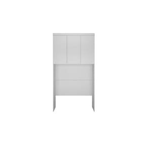Módulo De Quarto Solteiro Armário Ponte Aéreo Rizon C- 3 Portas Branco - Novo Horizonte