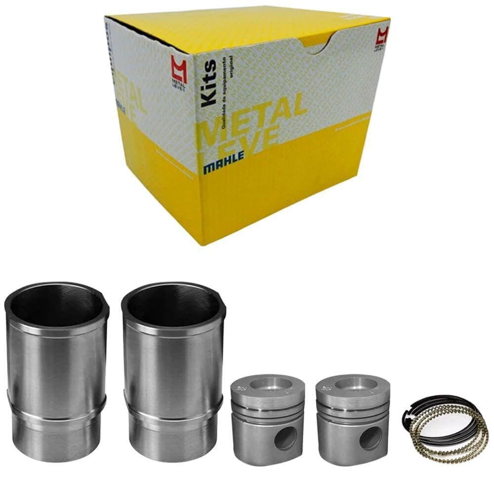 Kit Motor Camisa Pistão Anel Valmet Trator 138 Original