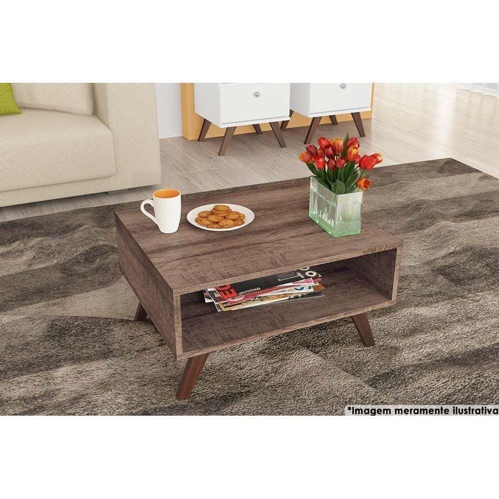 Mesa Centro Sala Rt3020 Rustico - Movelbento