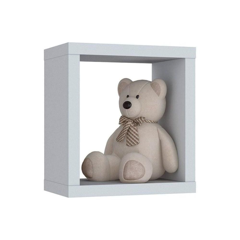 Cubo De Quarto Aquarela Branco - Henn