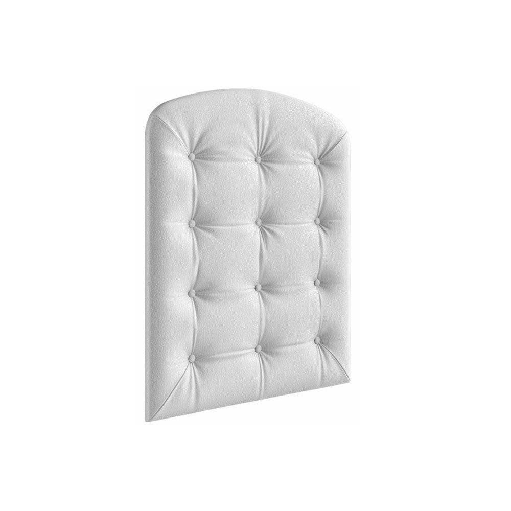Multiuso De Quarto Bebê Kit Capitonê Courano P- Berço Elô Branco - Peroba
