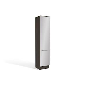 Módulo Cozinha Kappesberg Nox Paneleiro H769 C- 2 Portas Onix-steel