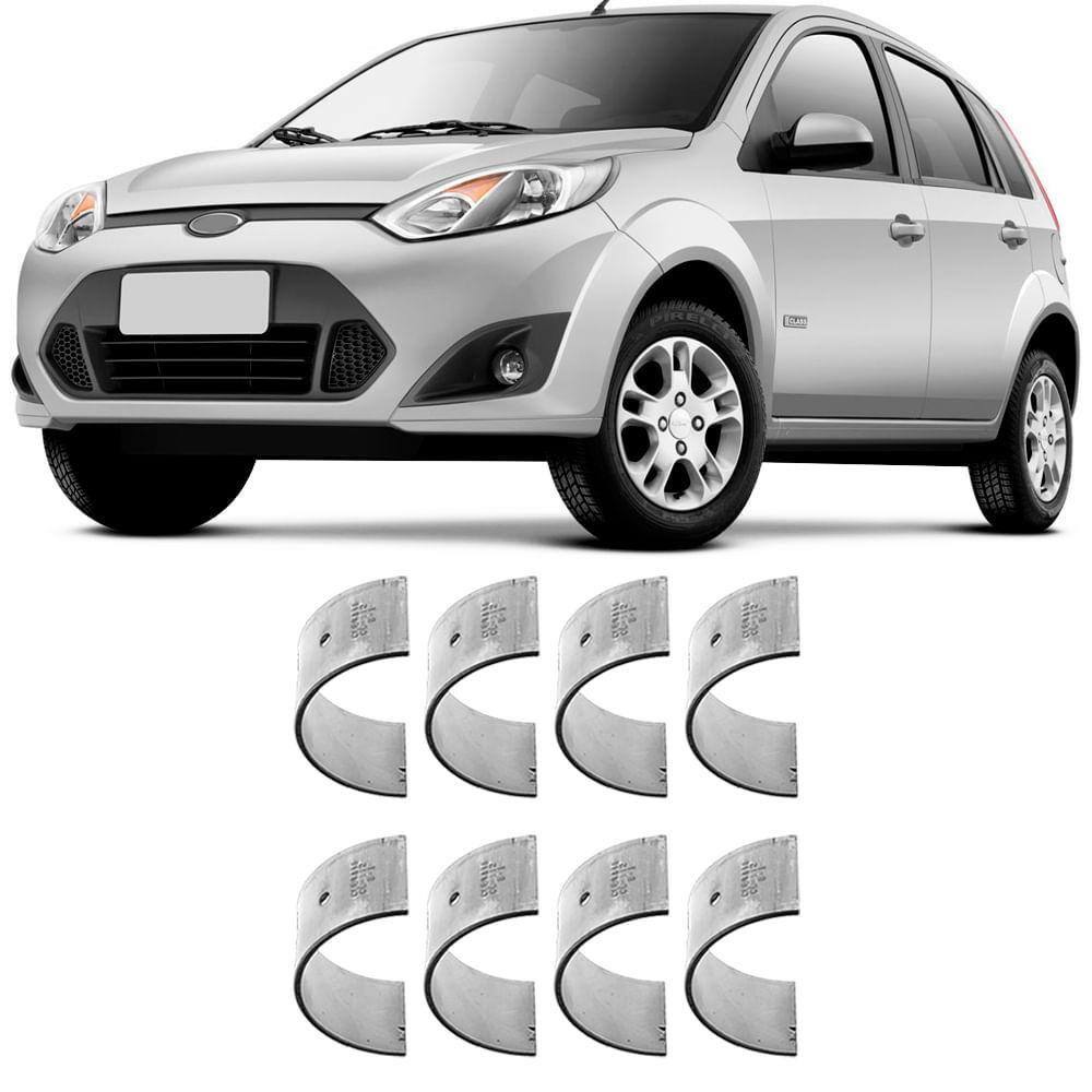 Bronzina Casquilho Biela 0.25 Ford Courier Fiesta Focus 96 a 2014 Metal Leve SBB538