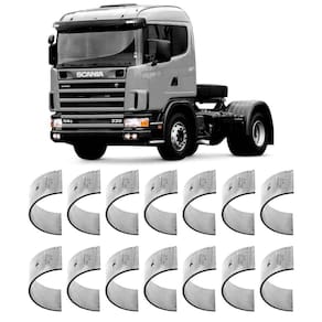Bronzina Casquilho Mancal STD Scania R124 T124 P124 97 a 2008 Metal Leve BC-093