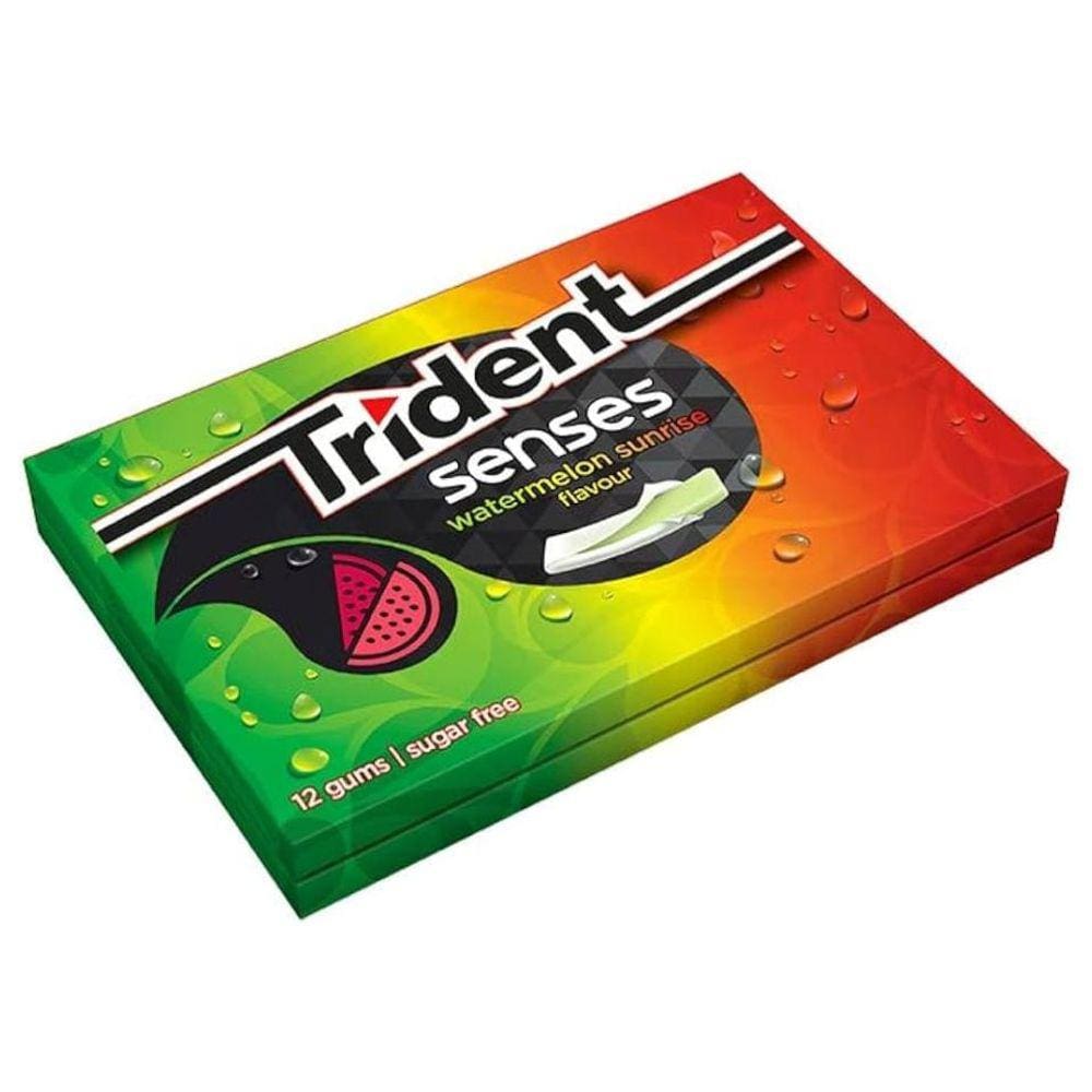 Chiclete Trident Senses Watermelon Sunrise Importado 23g
