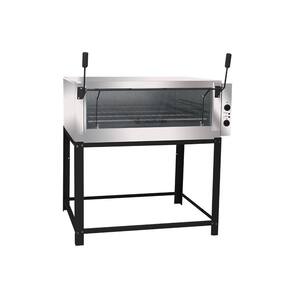 Forno Elétrico de Lastro Industrial Roma Inox FERI110 Porta Guilhotina Venâncio