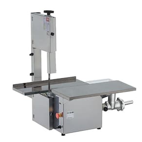 Serra Fita para Ossos de Bancada Malta 1.80 com Moedor Bocal 8 Inox