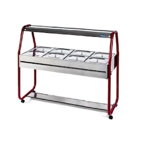 Buffet Self Service Térmico Tradicional para 8 Gn`s 1/2 Ibet ST08