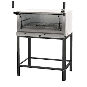 Forno a Gás de Lastro Gastromaq FLG-800E PG Porta Guilhotina Epóxi