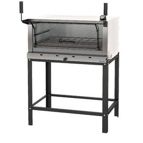 Forno a Gás de Lastro Gastromaq FLG-800I PG Porta Guilhotina Inox