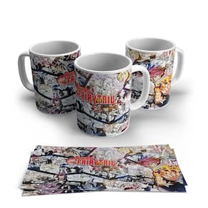 Caneca de Porcelana Fairy Tail modelo 15
