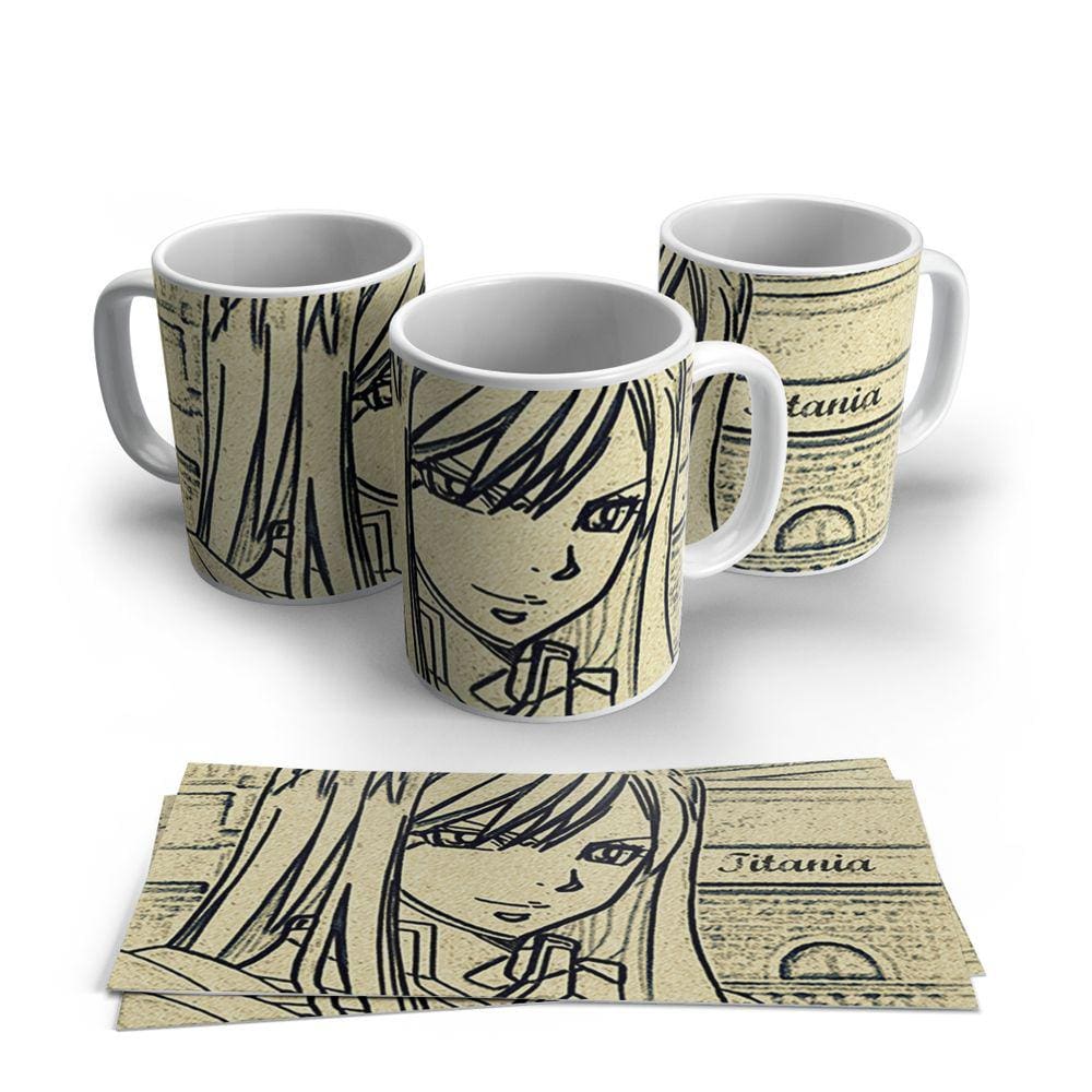 Caneca de Porcelana Fairy Tail modelo 06