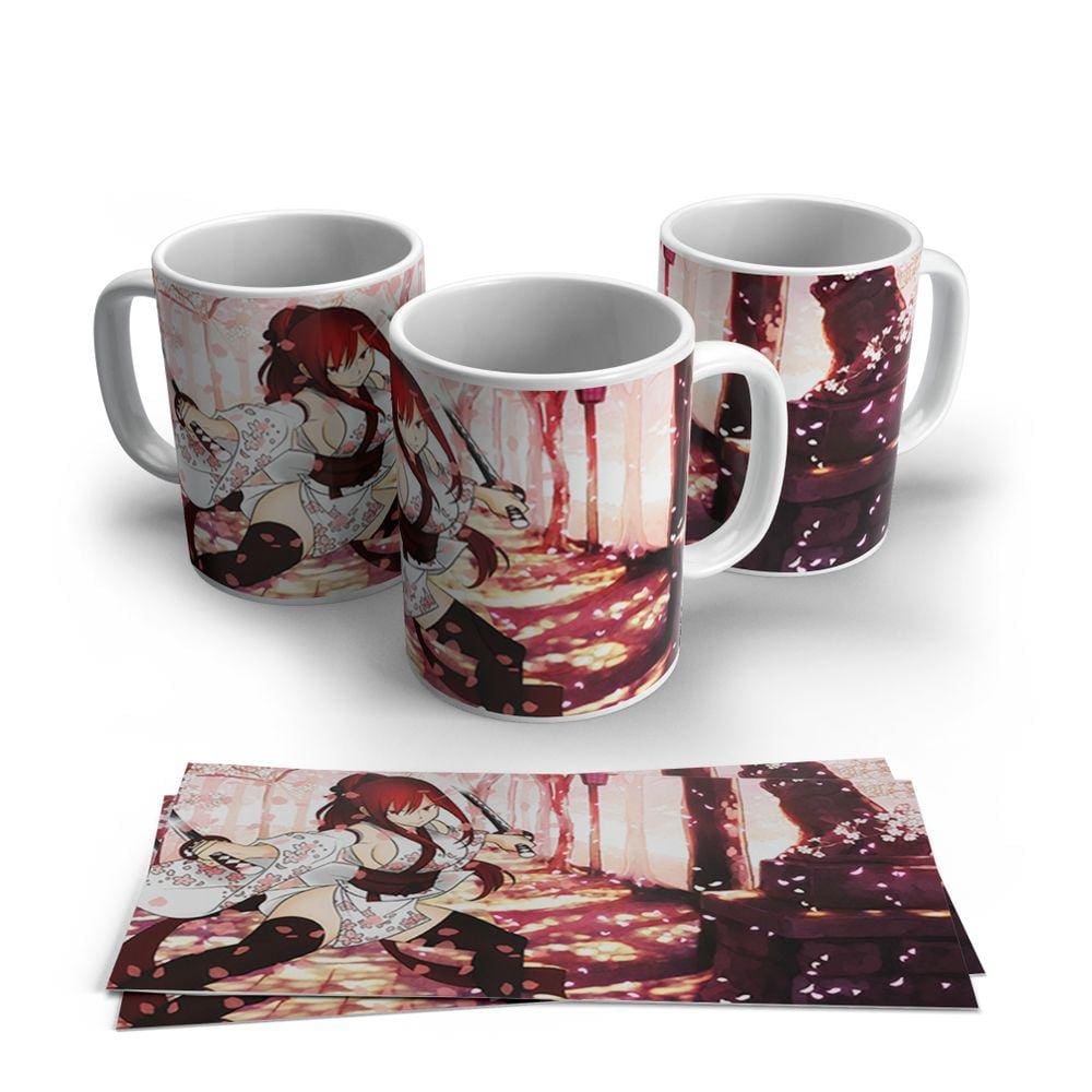 Caneca de Porcelana Fairy Tail modelo 08