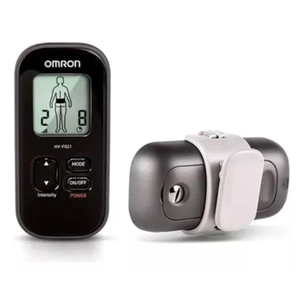 Massageador Eletroterapia Portátil HV-F021 Omron - Preto