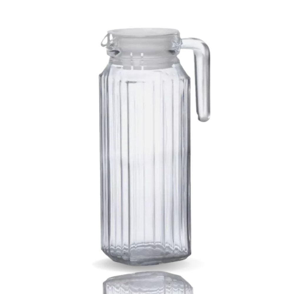 Jarra de Vidro com Tampa 1L I - Quanhe