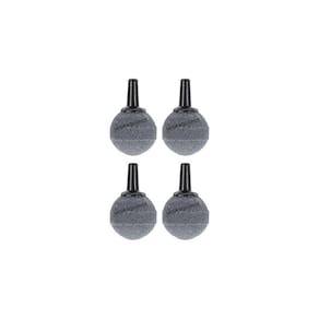 Pedra Porosa Carborundum Bola Aquário 2,5cm - Kit 4 Pedras