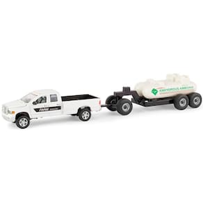 Carrinho Miniatura Erlt Dodge Ram 2500 Pickup With Tank 1/64