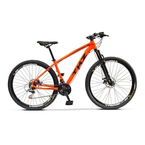 Bicicleta Yatagarasu TKZ Kit Shimano Tourney 24 Velocidades Quadro 17" Em Alumínio Aro 29