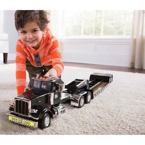 Miniatura Caminhão Trailer Tomy Ertl Peterbilt 367 Esc 1-16