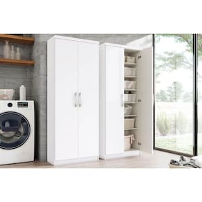 Armário Multiuso Sala Margarida C/ 2 Portas Branco - Henn