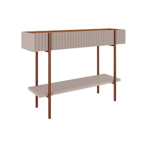 Aparador De Sala Jantar Aparador Cimol Lira 1 Prateleira Off White/nature - Cimol