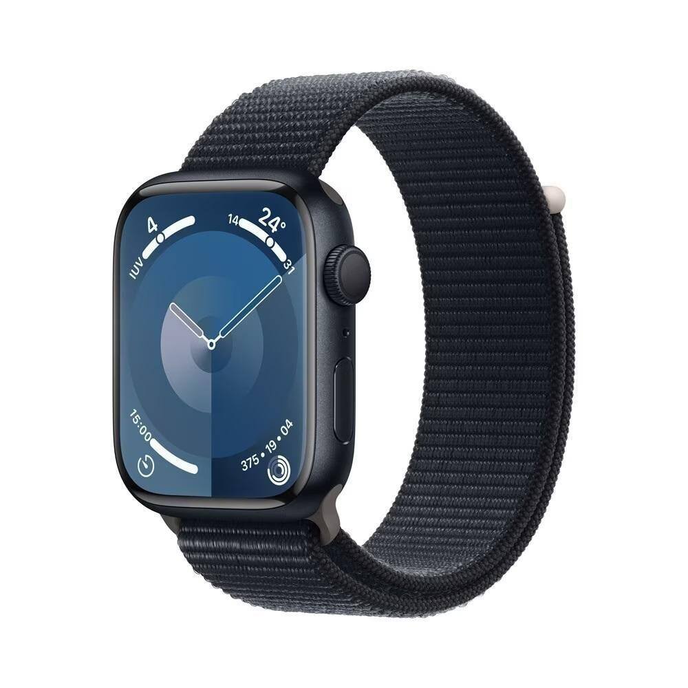 Apple Watch Nike Series 7 Gps 45mm Caixa De Alumínio Black