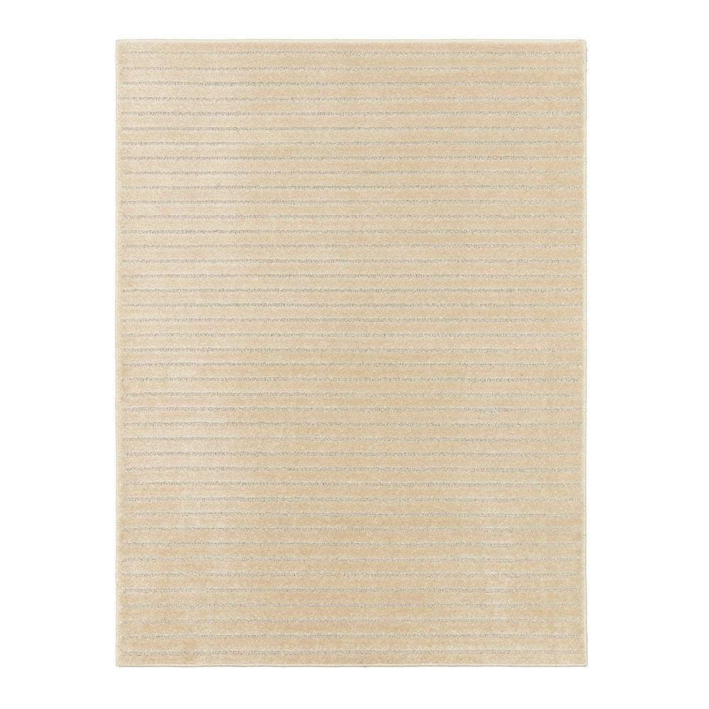 Tapete Realce Listrado 3D Alto Relevo 200X300 Cm 2X3 M Areia