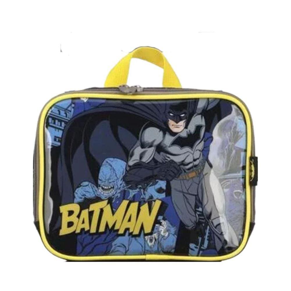 Lancheira Batman- Marvel Luxcel Alça Dupla 23x19x10cm 4,3L