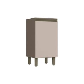 Balcão De Cozinha Modulado Connect C/ 1 Porta S/ Tampo Duna/cristal - Henn