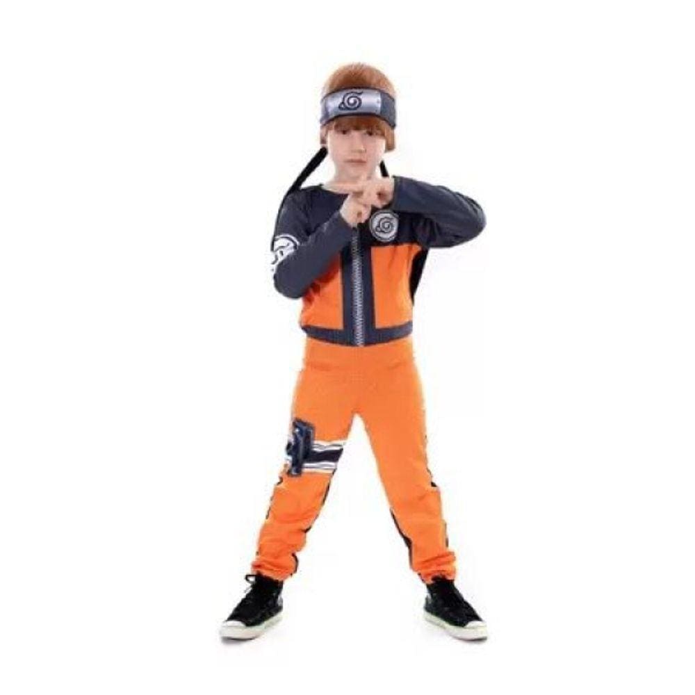 Fantasia Ninja Cosplay Infantil Masculino