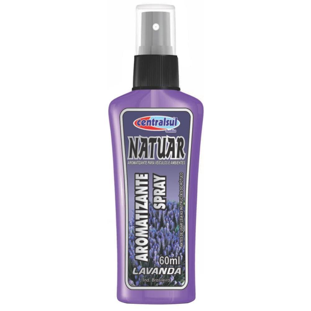 Aromatizante Automotivo Spray Natuar Lavanda 60ml
