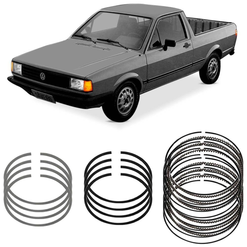 Jogo Anel Segmento Std Saveiro 1.6 87 Metal Leve