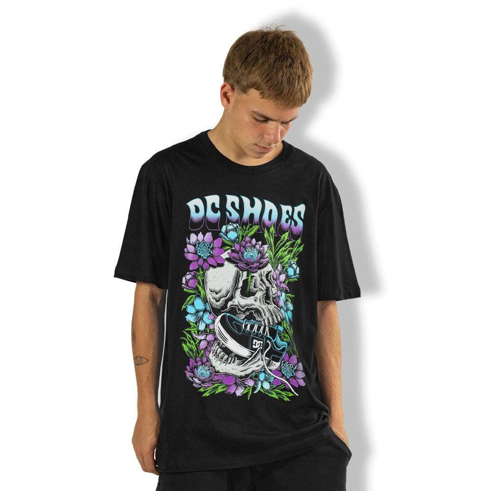 Camiseta DC Shoes Wake Up Preto