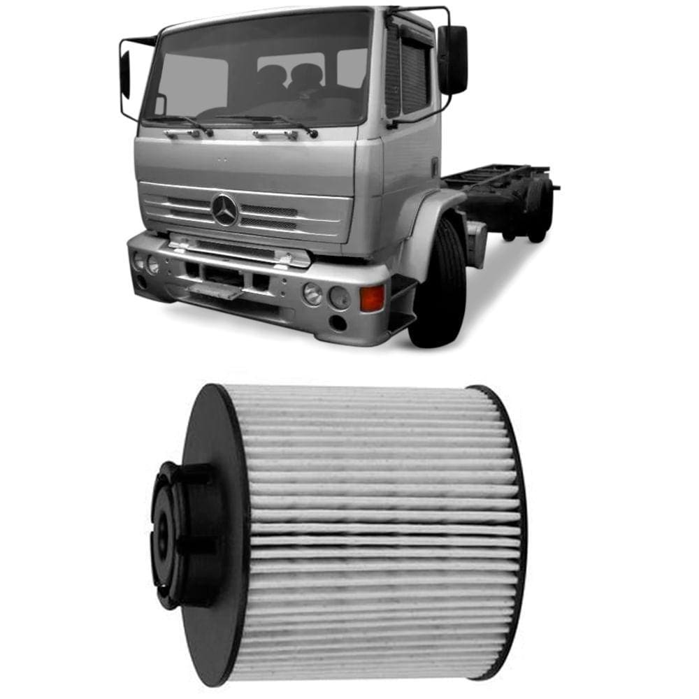 Filtro Combustivel Mercedes Benz 1728 Om906 2003 A 2006