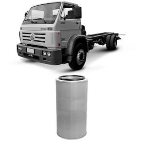 Filtro Ar Volkswagen 17210 Mwm 2001 A 2006 Metal Leve
