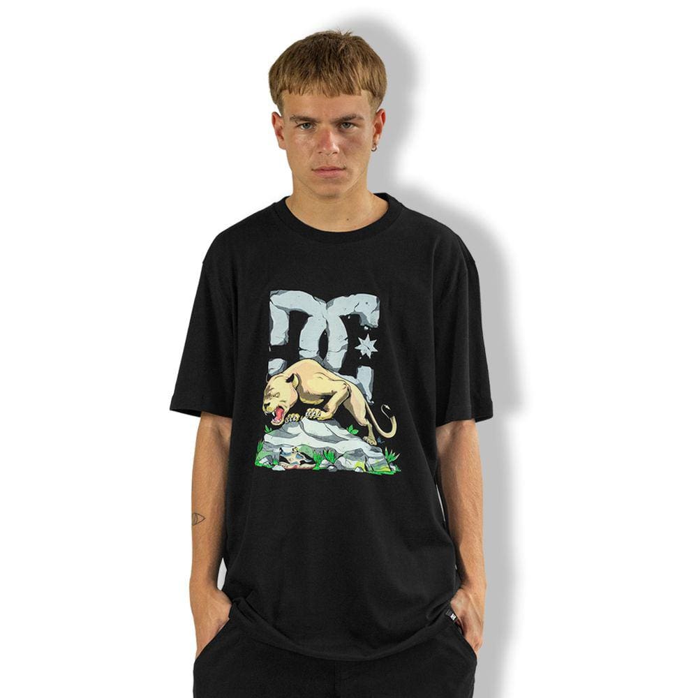 Camiseta DC Shoes  Lion Mountains Preto