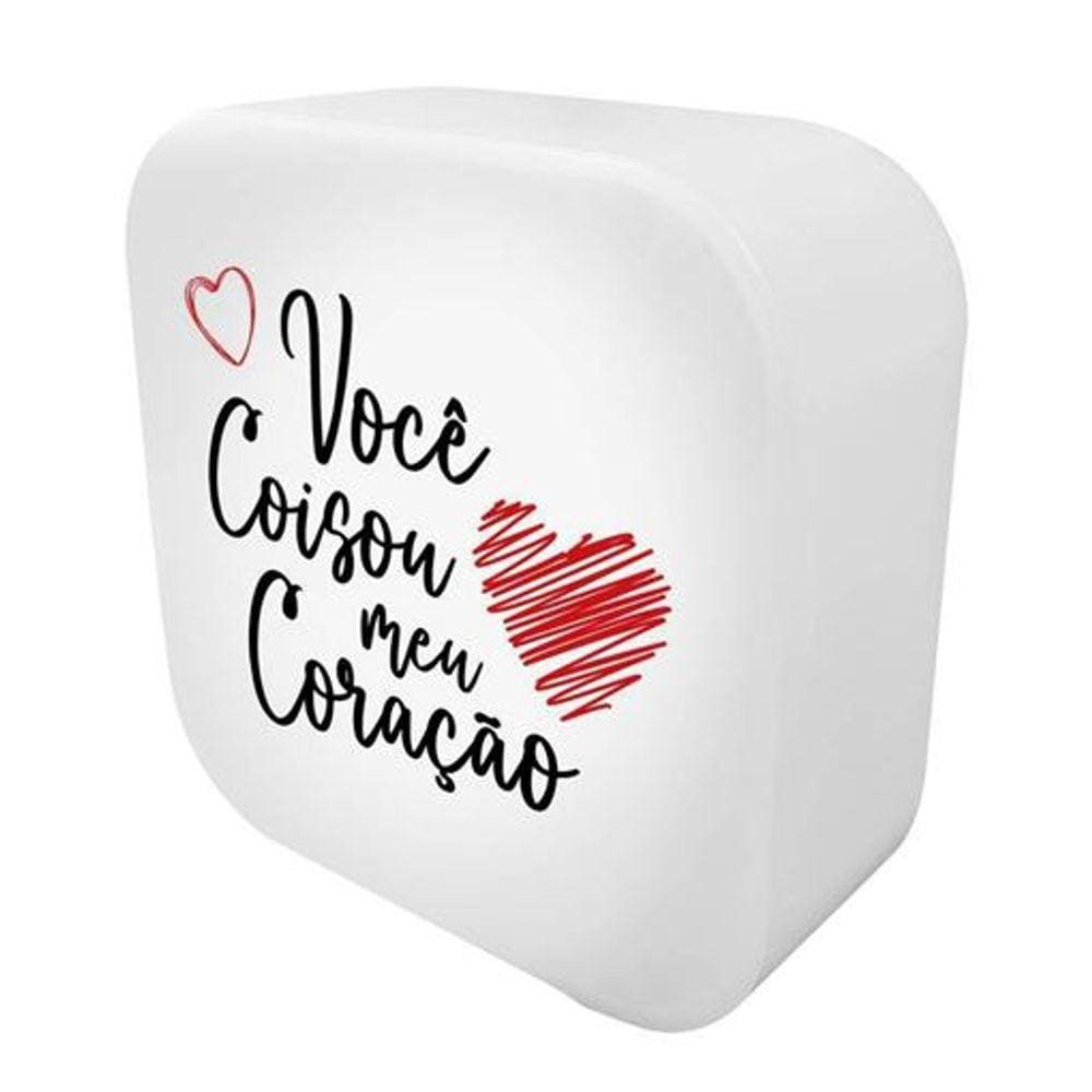 Luminária Box Você Coisou Meu Coração
